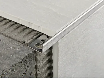 PROTERMINAL - Brushed steel star nosing by Progress Profiles - view 2